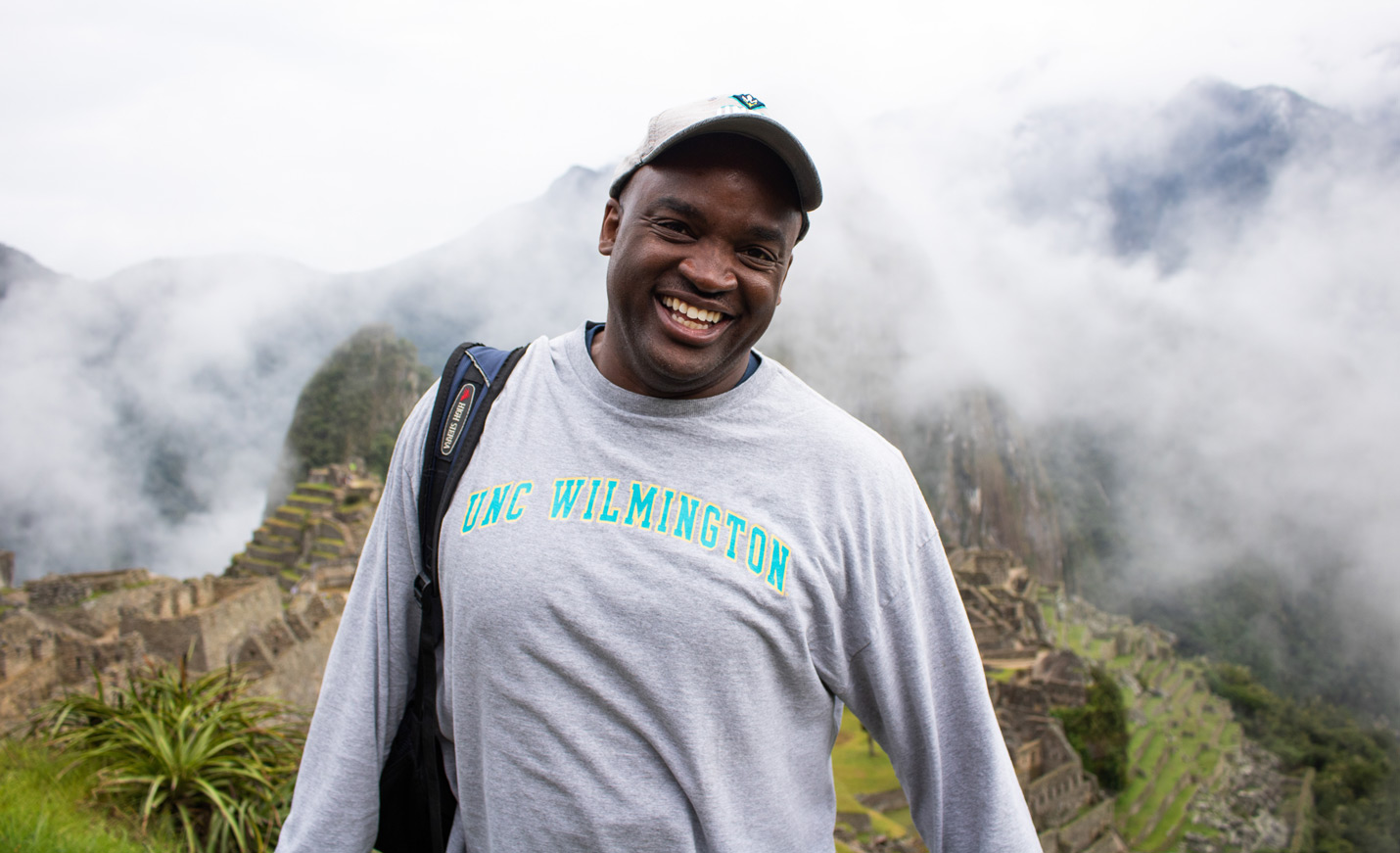 faculty member at Machu Picchu