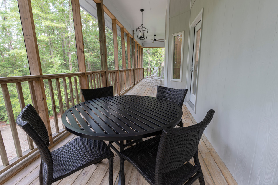 Deck in ross house